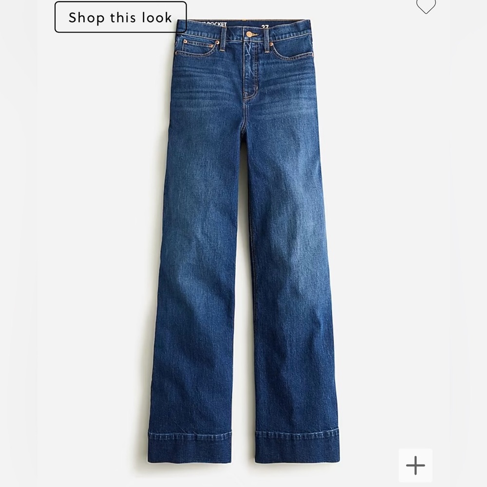 J Crew Denim Trouser